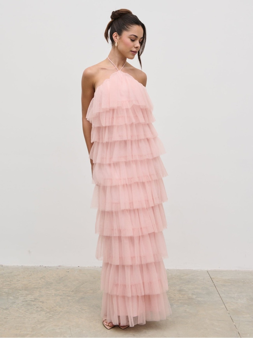 Carri Tulle Maxi Dress